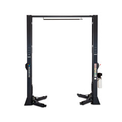 Автоподъемник двухстоечный ROSSVIK V2-5.5L г/п 5.5т, 380В, с верхней синхронизацией. Серый RAL7016