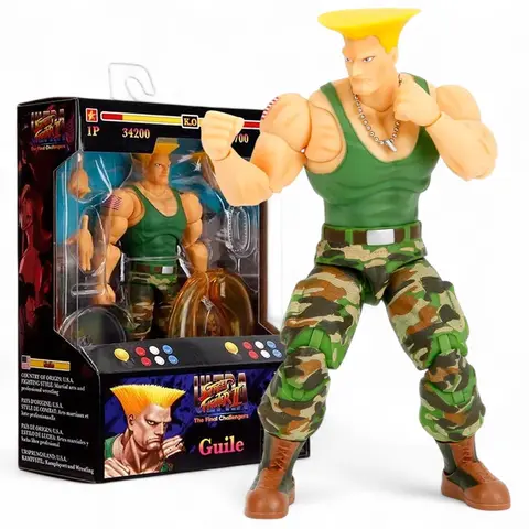 Коллекционная фигурка Jada Ultra Street Fighter II: Guile