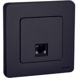 Розетка компьютерная RJ45 категория 5e UTP - Legrand Inspiria - антрацит — фото 14