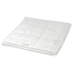 Евро одеяло IKEA VARSTARR (ВОРСТАРР), Стеганое, Летнее, Белый, 220x240 см