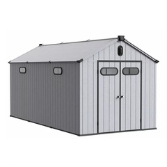 Пластиковый сарай Black Fox Summit 8x16 фута