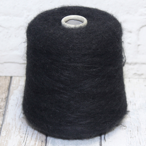 Кидмохер на полиамиде  MOHAIR 950 черный