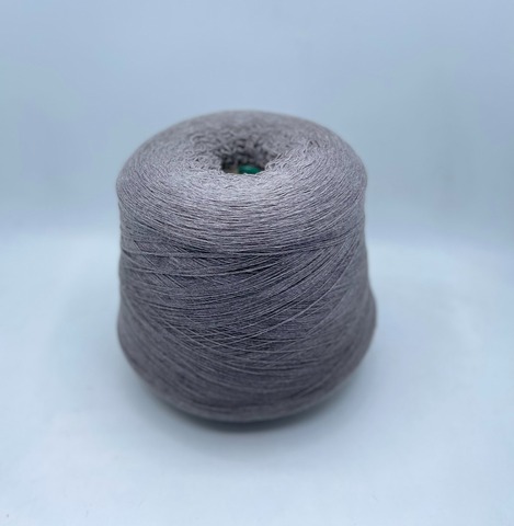 Бобинная пряжа (пр.Италия), 1500м/100гр, 80%шерсть, 20%полиамид, цвет- Серый, арт.31658