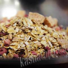 Каша овсяная с клюквой и яблоком сублимированная 'Гала-Гала' сухой продукт