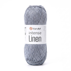 Пряжа YarnArt Intense Linen, Серый