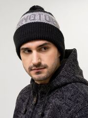 Зимняя шапка для города и туризма Remington Knit Black one size на remingtonn.ru