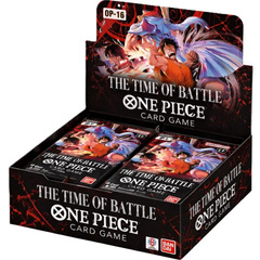 One Piece Card Game: The Time of Battle [OP-16] Booster Display