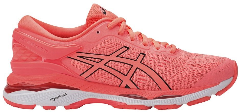 Беговые кроссовки женские Asics GEL-Kayano 24 коралловые