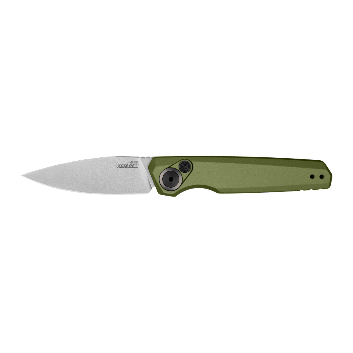 Автоматический нож Kershaw Launch 18, сталь CPM-154, рукоять алюминий, зеленый