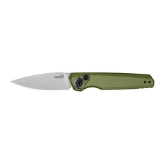 Фото Автоматический нож Kershaw Launch 18, сталь CPM-154, рукоять алюминий, зеленый