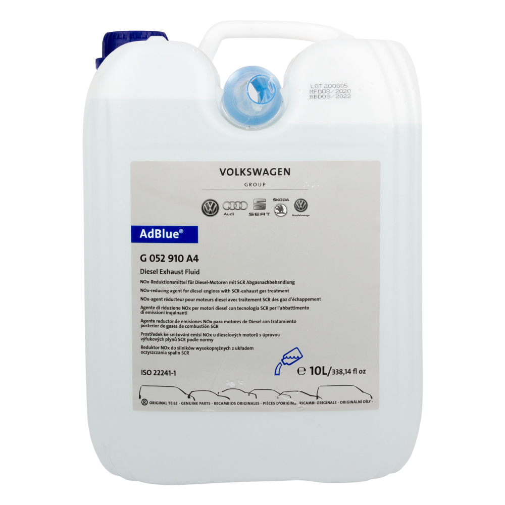 Жидкость Adblue, водный раствор мочевины, VAG, для систем SCR, 10 л