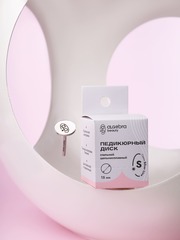 Педикюрный диск стальной Silver(серебро) Line размер S