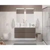 BelBagno UNO-1200-4C-SO-СO База под раковину подвесная с фрезерованными ручками по всей длине фасада с четырьмя выкатн. ящ., Бежевый матовый, 1200x455x608