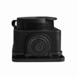 Розетка настенная 16А IP44 250В (еврослот) с заглушкой с заземл. каучук UNIVersal 602229 — фото 3