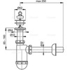 Alcaplast A420 Сифон для раковины