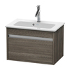 Duravit Ketho KT642205151 База под раковину 410x600x385, 1 выдв.ящик, цвет сосна коричневая