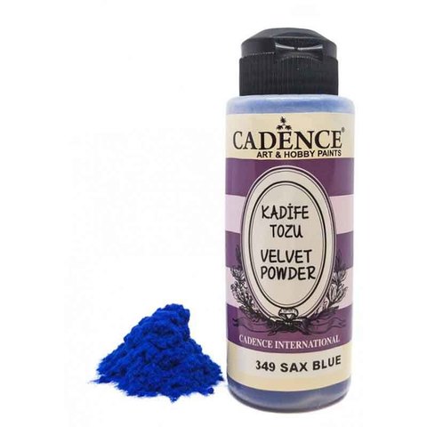 Бархат , cadence цвет 349 синий,120мл