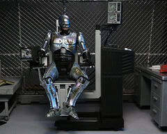 Фигурка NECA Robocop: Robocop Battle-Damaged w/ Chair