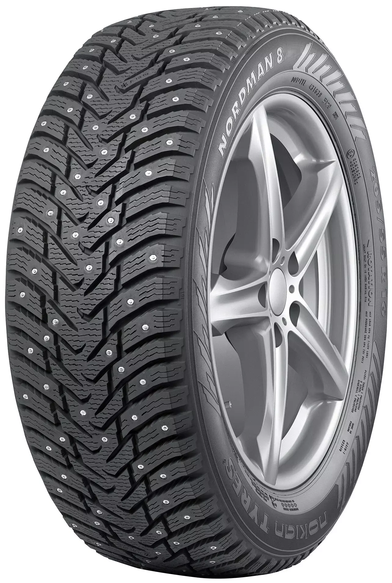 Шина Nokian Tyres Nordman 8 SUV 103T XL R17 225/60 шипованная