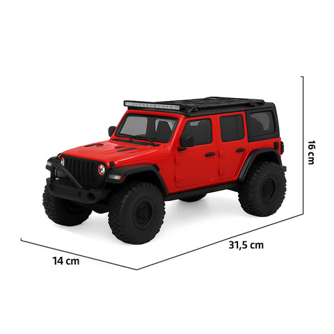 Радиоуправляемый краулер HB Wrangler (32 см, 4WD, 1:16) - HB-R1604