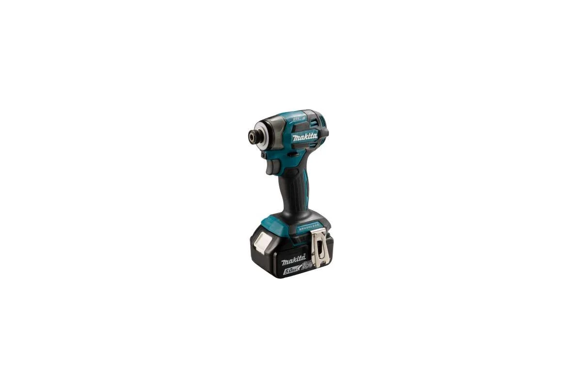 Шуруповерт ударный аккумуляторный Makita LXT18В BL XPT 180Нм Т1/Т2/Дерево/Болт, без АКБ и ЗУ DTD173Z