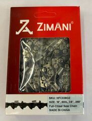 Цепь ZimAni 16''; 3/8 ; 1.6; 60 зв.