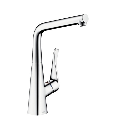 Hansgrohe Metris 14822000 Смеситель для кухни с Г-образным изливом