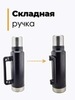 Картинка термос Skully ES-B220-1.3 Black - 5