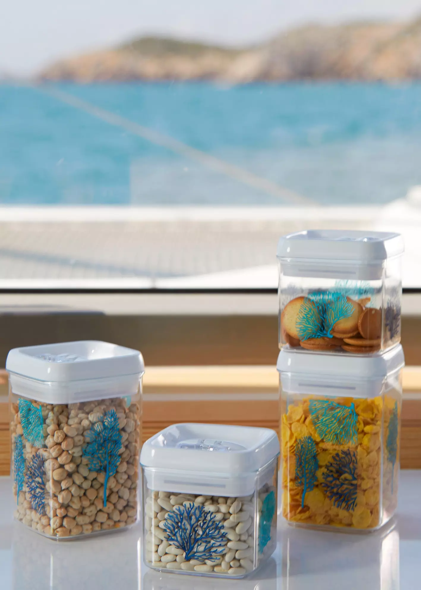 Canister set mare, 4 pcs Marine Business