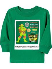 OLD NAVY Лонгслив с черепашкой ниндзя МВ101