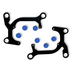 Переходная рамка для билинз 034 BMW F10/F11 09-13 2 линзы, дорест