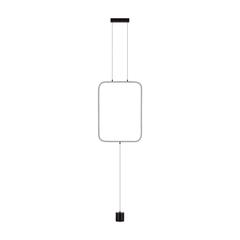 7022/27FLA HIGHTECH ODL25 247 Напольный светильник черный/металл/акрил IP20 LED 3000K 220V TEO