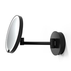Decor Walther Round 0122360 Косметическое зеркало с подсветкой, цвет: чёрный фото