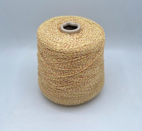 Linea Piu (пр.Италия), art.Upcycle, 330м/100гр. 67% Хлопок 33% Полиакрил, цвет-Желтый мультиколор,арт.28186