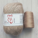 Пряжа Aurum Cashmere 907 светло-бежевый меланж