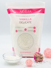 99086 Воск полимерный для депиляции VANILLA-DELICATE, 150 г, ARAVIA Professional