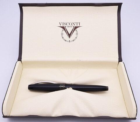 Ручка перьевая Visconti Michelangelo Back to Black, F (Vs-294TB-02)