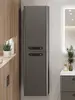 BelBagno DUE-1500-2A-SC-GM-P DUE Шкаф подвесной с двумя распашными дверцами с доводчиками, с двумя полками, универсальный ,Оружейная сталь, 400x300x1500