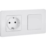 Розетка с заземлением - Legrand Inspiria - без шторок 16А 250В винтовые зажимы - белый — фото 10