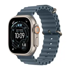 Умные часы Apple Watch Ultra 3 (2025) GPS + Cellular, 49mm, Natural Titanium Case with Anchor Blue Ocean Band
