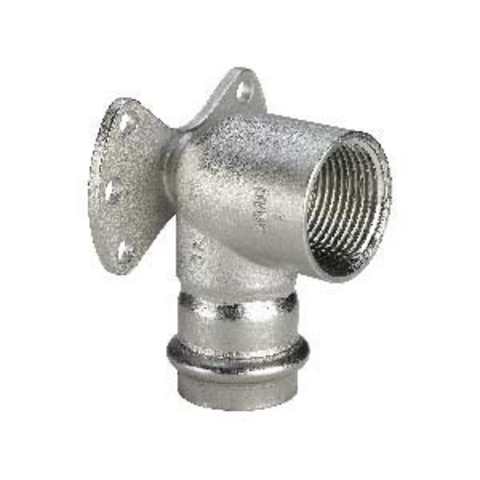 Водорозетка 22x3/4 Sanpress Inox, нержавеющая сталь, Viega
