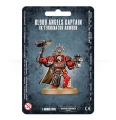 Blood Angels Captain In Terminator Armour