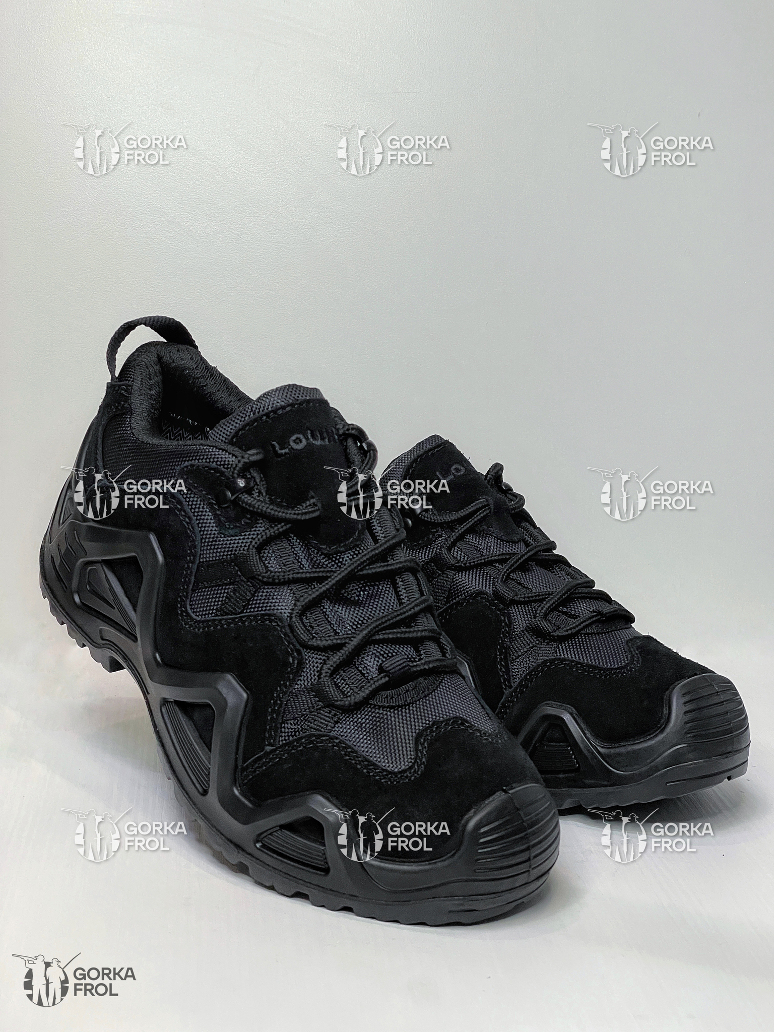 Кроссовки Lowa Zephyr GTX Lo черный, треккинговые (лето/демисезон)