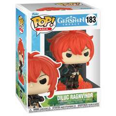 Funko POP! Genshin Impact: Diluc Ragnvindr (183) (Б/У)