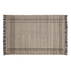 Eneo Ковер с бежевыми и коричневыми кисточками 160 x 230 см