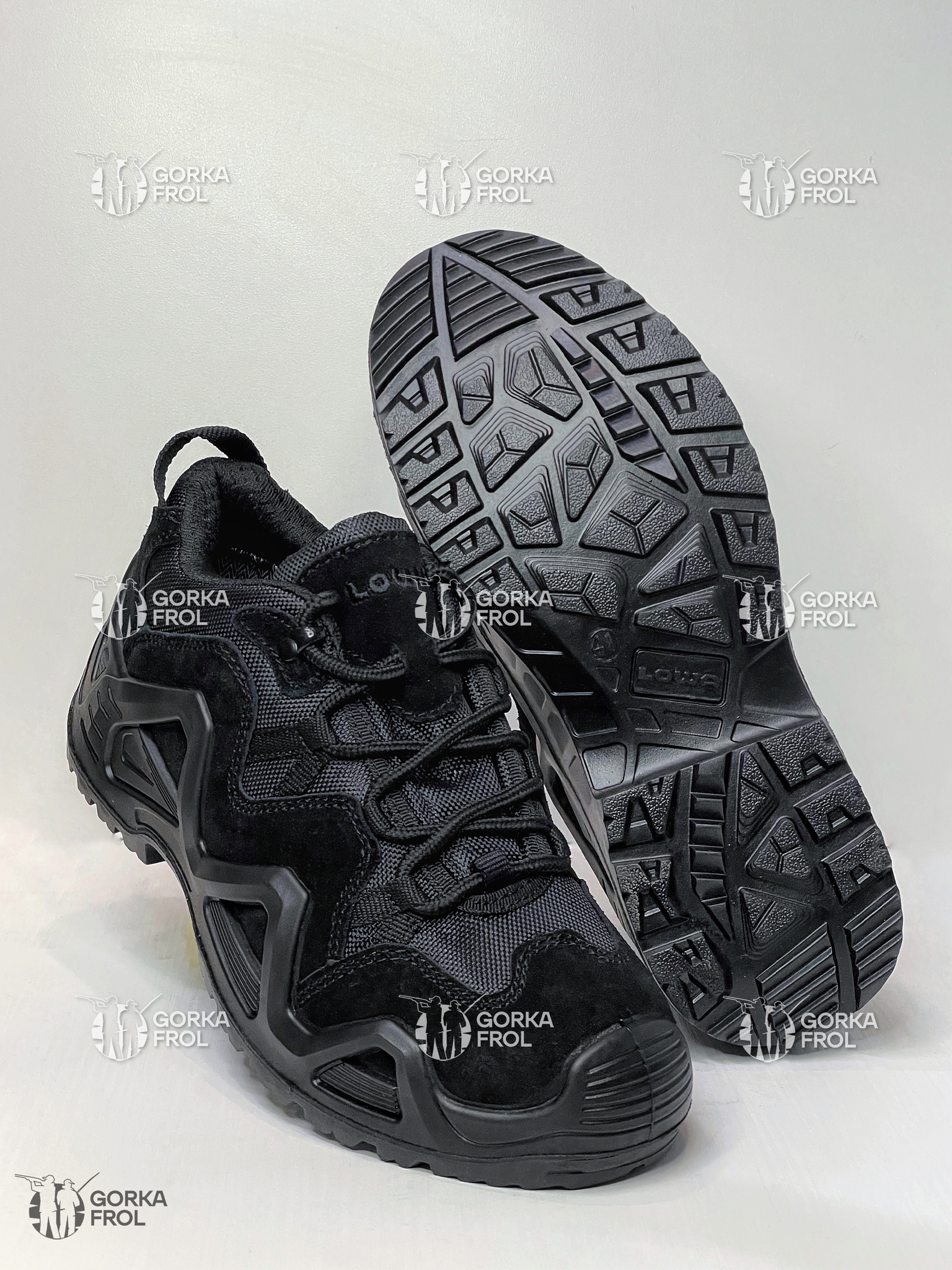 Кроссовки Lowa Zephyr GTX Lo черный, треккинговые (лето/демисезон)