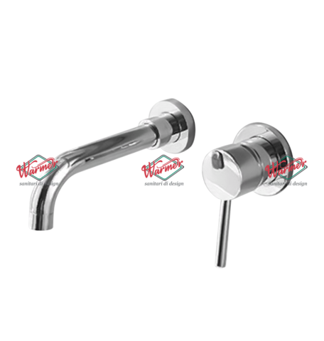 Встраиваемый смеситель для раковины Warmer Chrome Line 210070