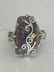 Сапфир (кольцо из серебра)