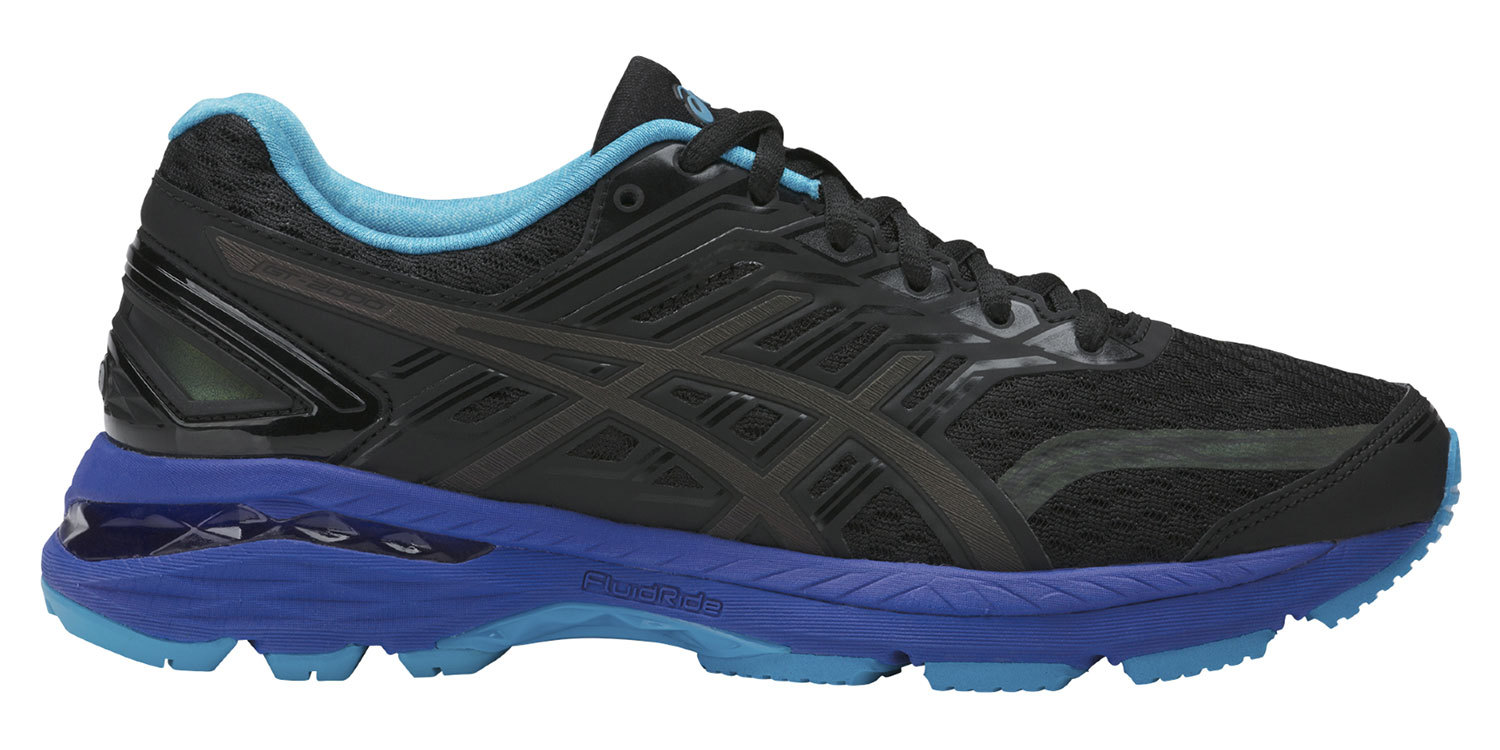 Кроссовки для бега женские Asics Gt 2000 5 Lite Show черные-синие