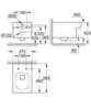 GROHE Cube 3924500H Чаша унитаза подвесного